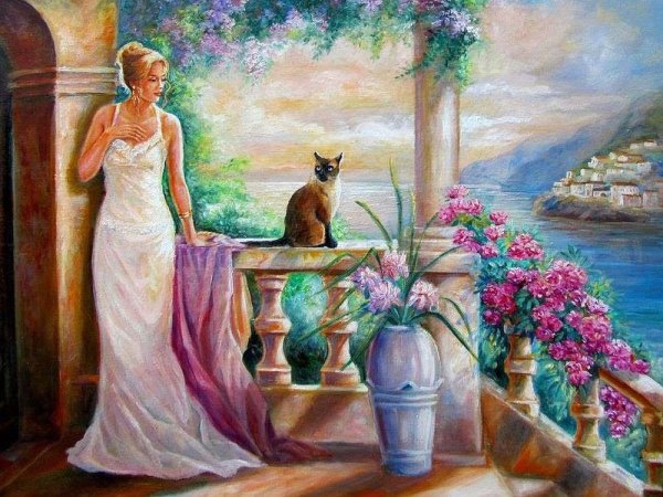 Нежность и Гармония в картинах Джины Фемрайт - Gina Femrite.