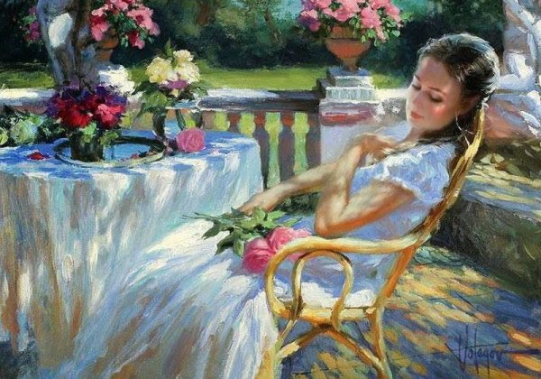 Художник Владимир Волегов картины утро