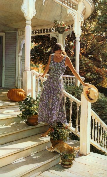 Стив Хэнкс (Steve Hanks) - художник-акварелист