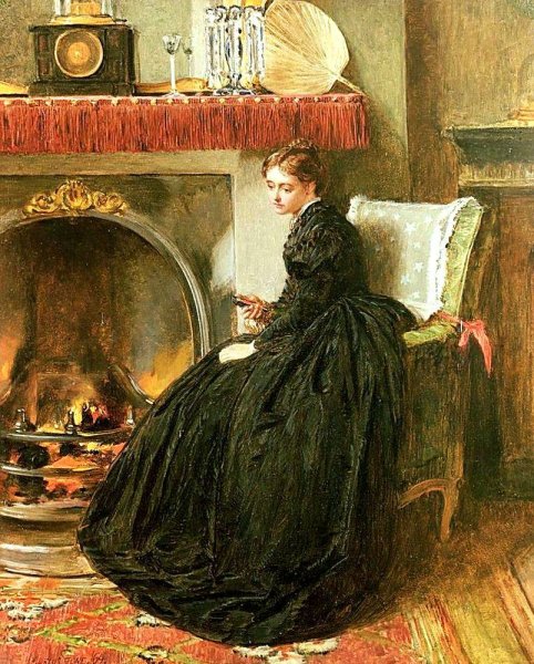 Английский художник Marcus Stone 1840-1921