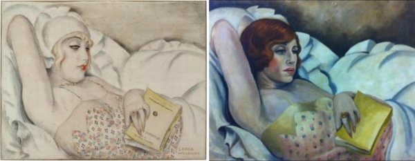 Лили Эльбе портрет