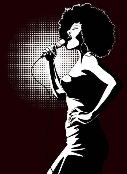 Джаз певица арт