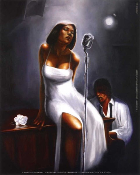 Певицы джаза в живописи