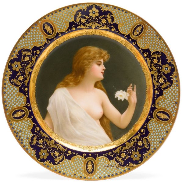 Дама пьёт кофе в живописи