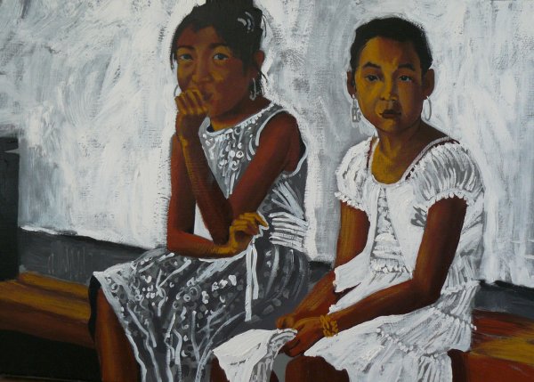 Девочки негроидной расы