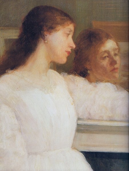 Джеймс Уистлер. Симфония в белом №1.