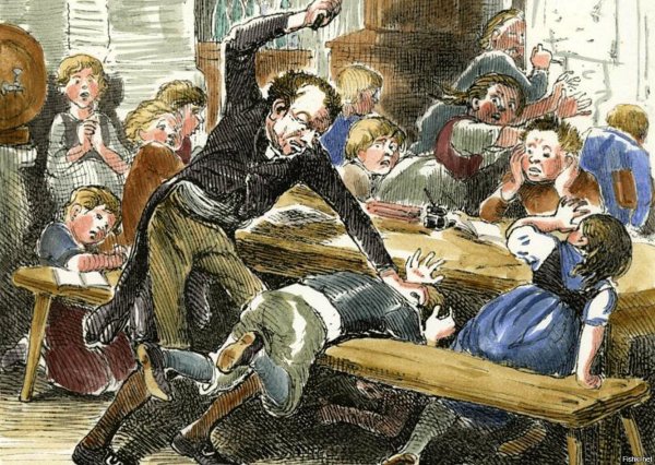 Наказание розгами в старину