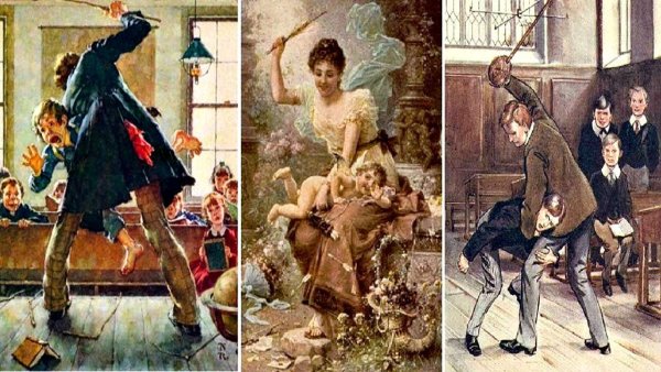 Телесные наказания в живописи