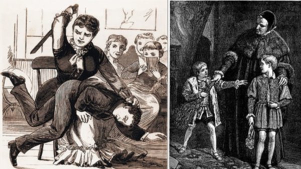 Наказания в средневековье в школах