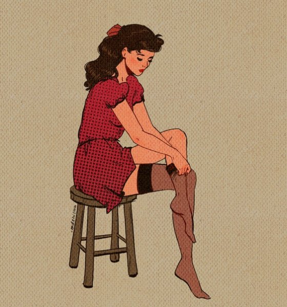 Чулки мультяшные