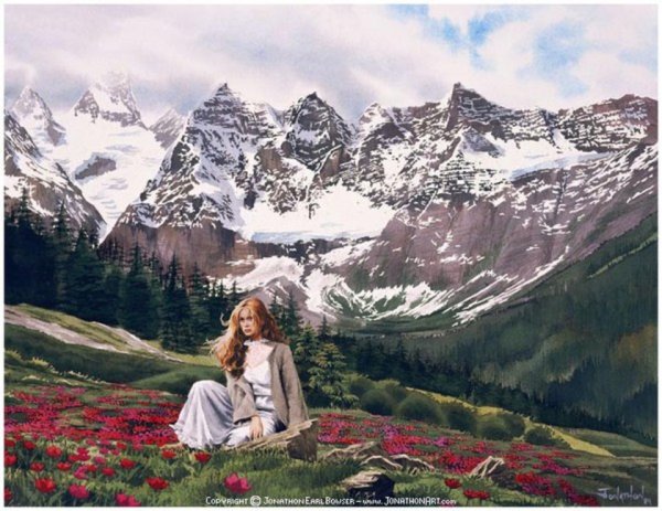 Картины Джонатана Эрла Баузера