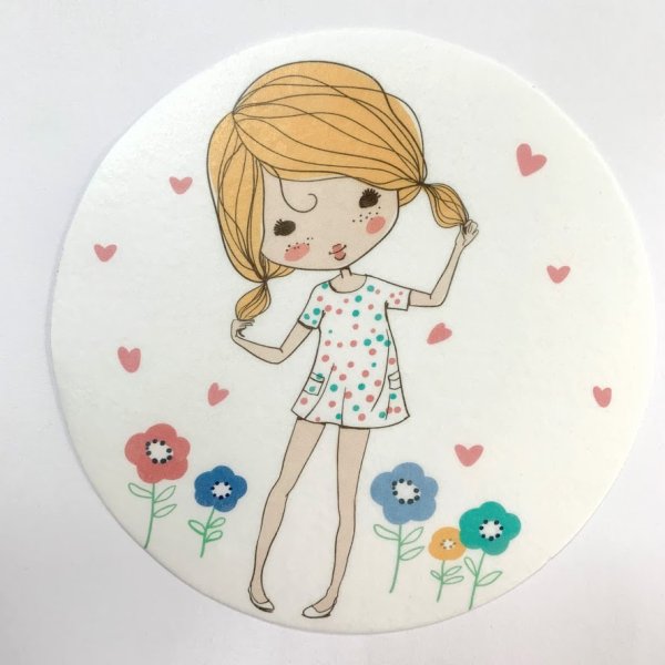 Торт девочка