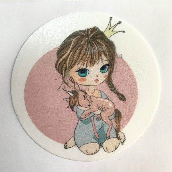 Стильная девушка рисунок