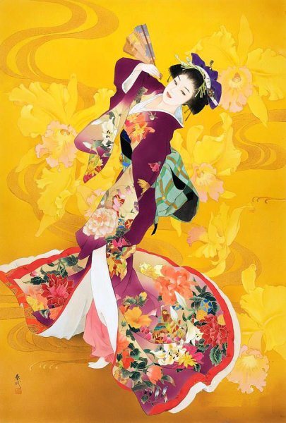 Харуйо Морита гейши