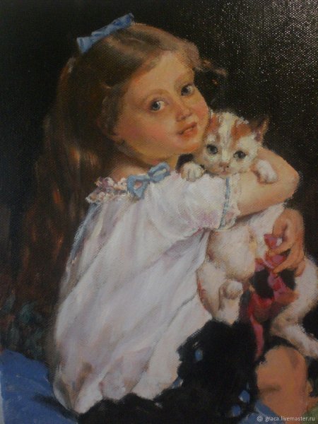 Картина девочка