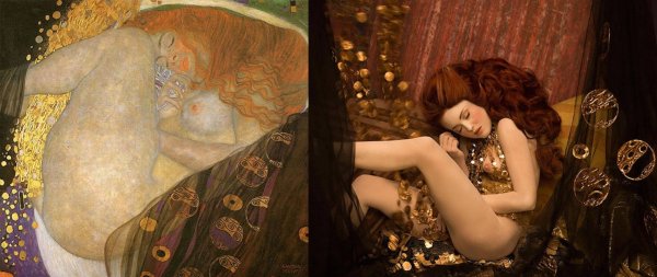 Густав климт Даная