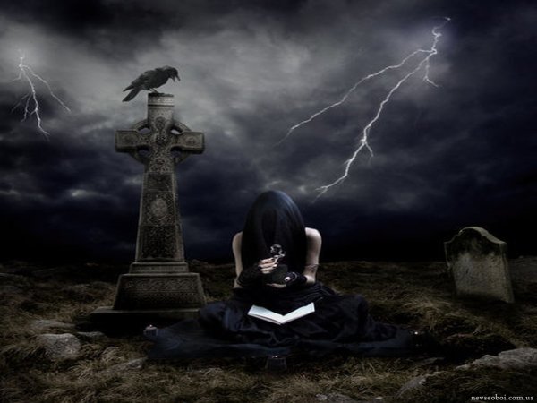 Готика кладбище Назгул