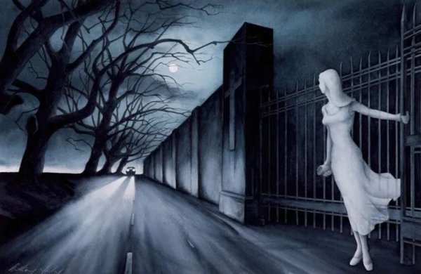 Кладбищенский призрак Мэри