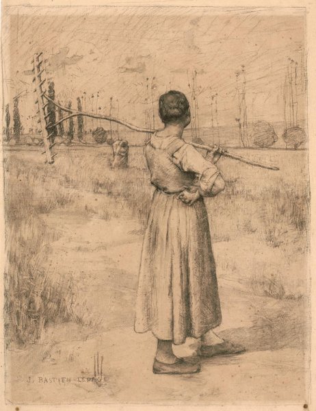 Художник Жюль Бастьен-Лепаж