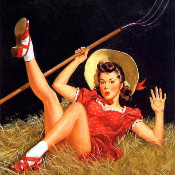 Казимир Малевич женщина с граблями