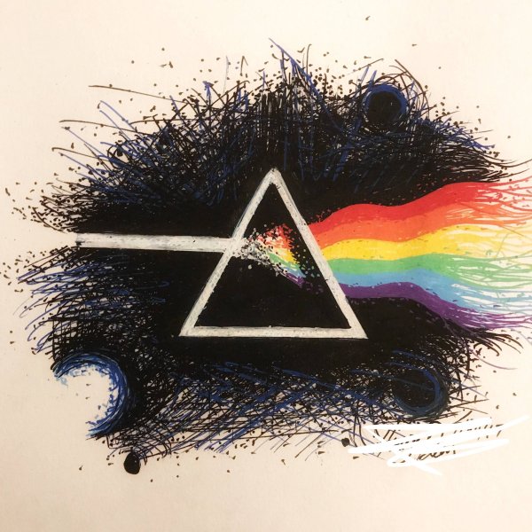 Обложка пинкфлоид Призма