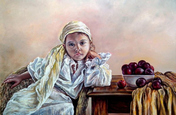 Портрет натюрморт