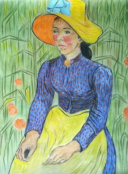 Ван Гог почтальон Жозеф Рулен