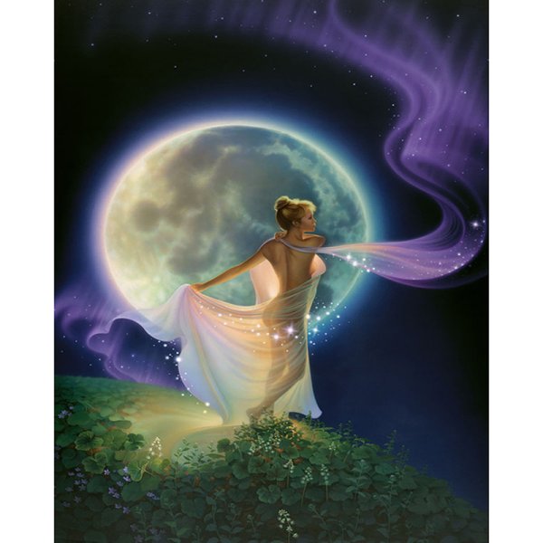 Богиня Луны и звездочки