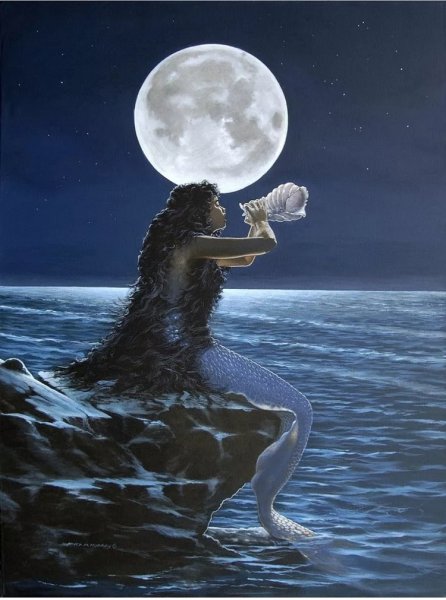 Полнолуние и русалки