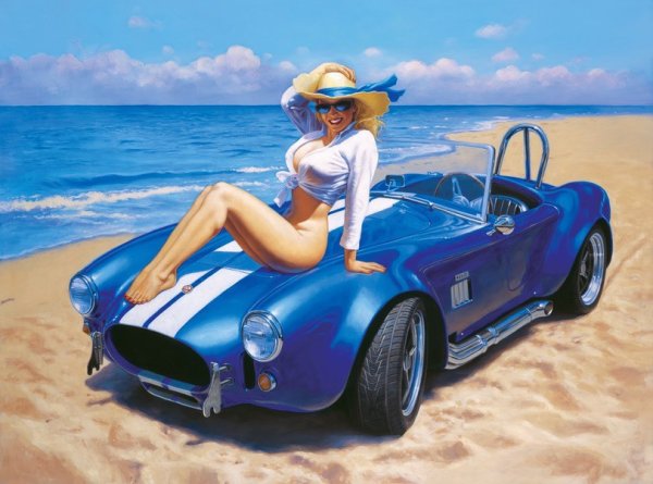 Грег Хильдебрандт пин ап девушки