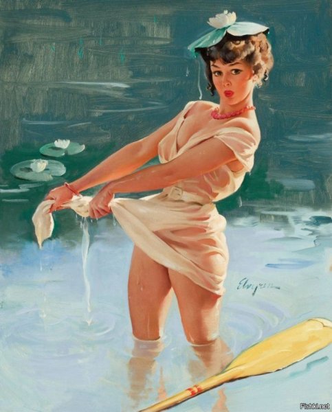 Джил Элвгрен Gil Elvgren американский художник