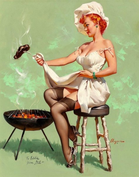 Джил Элвгрен Gil Elvgren