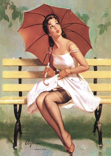 Художник Джил Элвгрен пин-ап