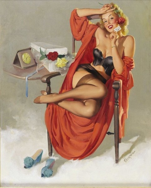Художник Джил Элвгрен (Gil Elvgren)