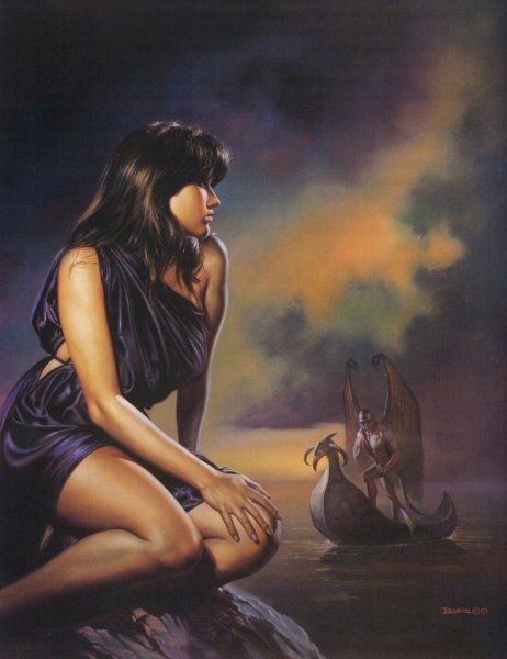 Художник Борис Вальехо