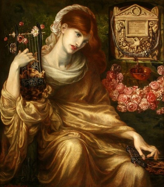 Данте Габриэль Россетти Дева Святого Грааля