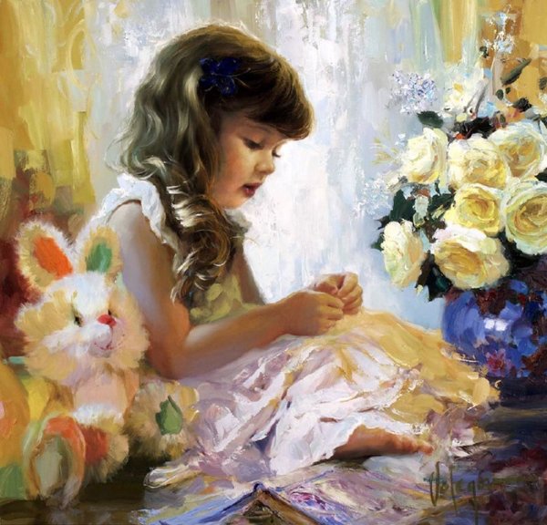 Живопись Владимира Волегова детство