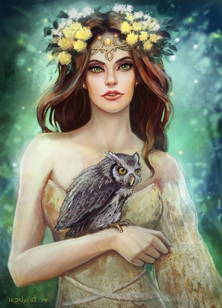Девочка с совой