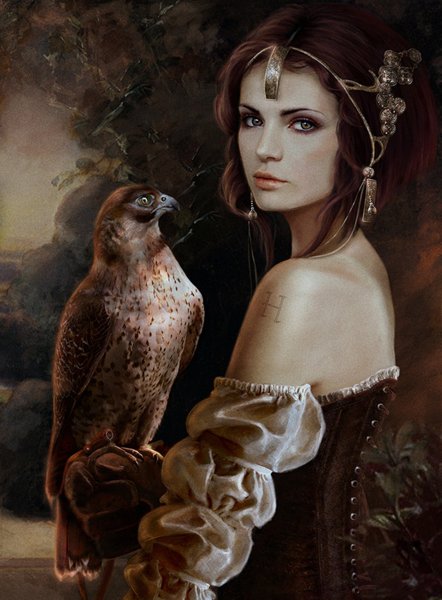 Художница Eve Ventrue.