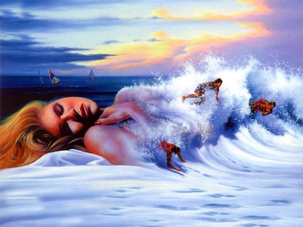 Художник сюрреалист Джим Уоррен