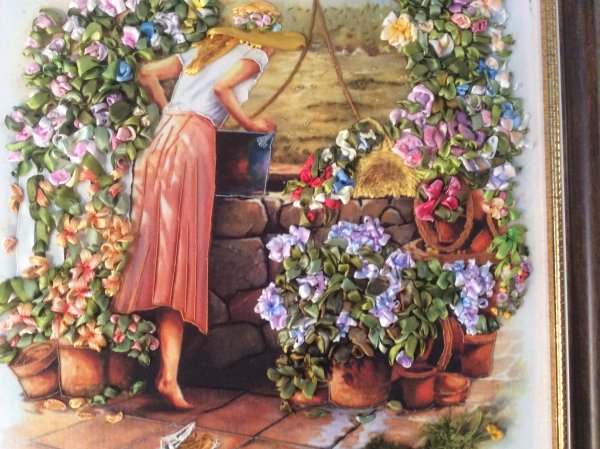 Девушки у колодца в живописи