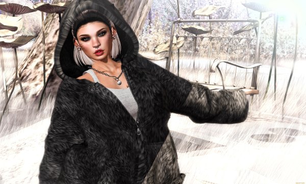 Марина Кравец в мехах и шубах