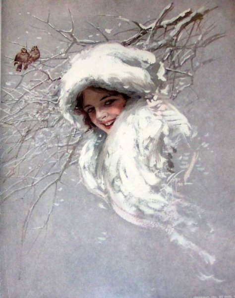 Вышивка Харрисон Фишер