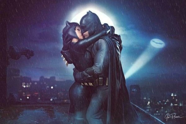 Batman and Catwoman