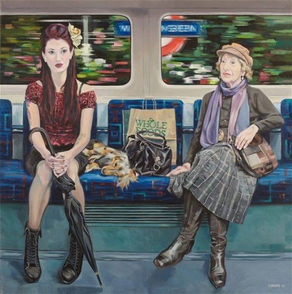 Живопись метро Советская живопись Тоня Хейло