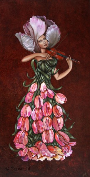 Тюльпаны сюрреализм