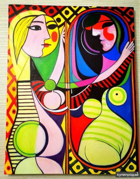 Пикассо девушка перед зеркалом 1932