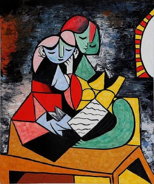 Le peintre Пикассо