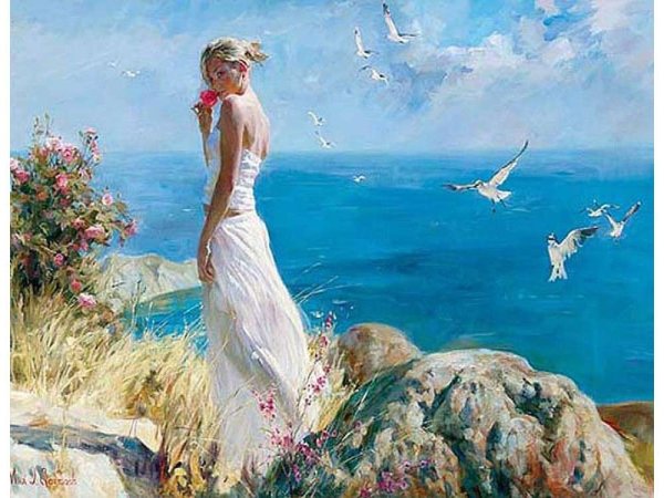 Михаил и Инесса Гармаш картины у моря