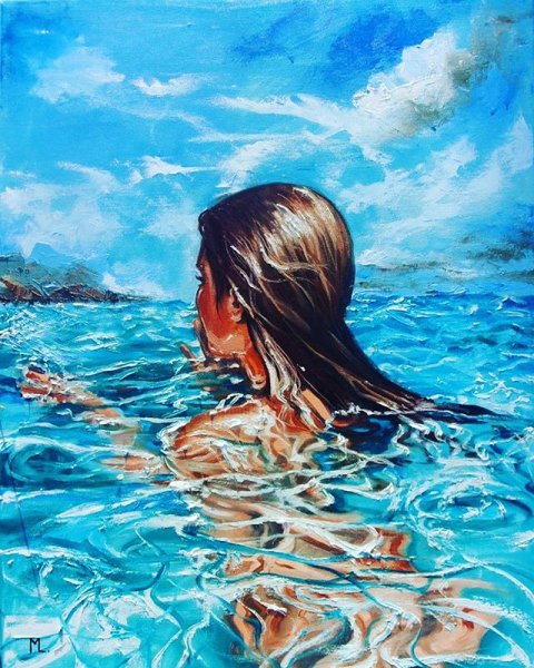 Моника Луньяк море